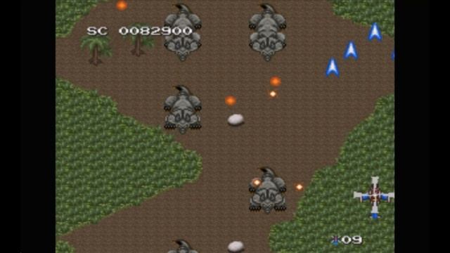 Super Nintendo (Snes) 16-bit D-Force Stage 2 Прохождение