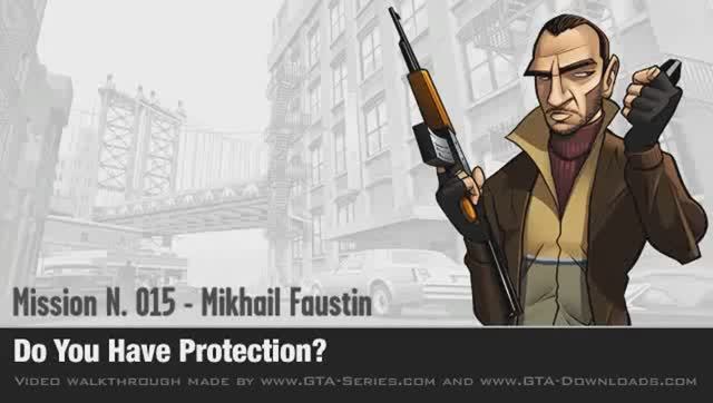 GTA 4 - Mission #15 - Do You Have Protection?