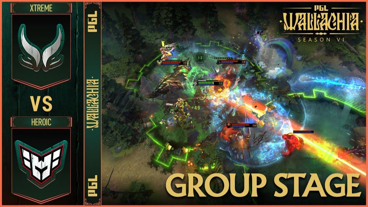 19.11.25 | ХАЙЛАЙТЫ | Xtreme Gaming - Heroic | Групповой этап | PGL Wallachia S6
