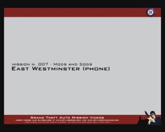 GTA London 1969 Mission #7 - Phone in East Westminster