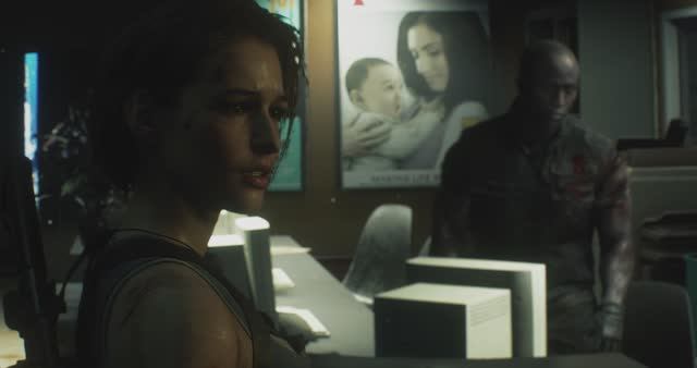 14 RESIDENT EVIL 3 кошмар защитите Джилл-под землей-офис-доберитесь до подземного комплекса