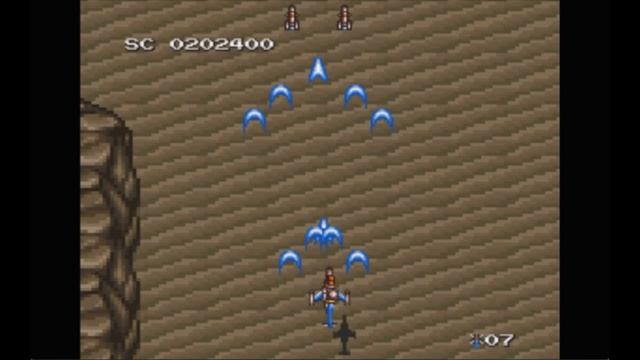 Super Nintendo (Snes) 16-bit D-Force Stage 3 Прохождение