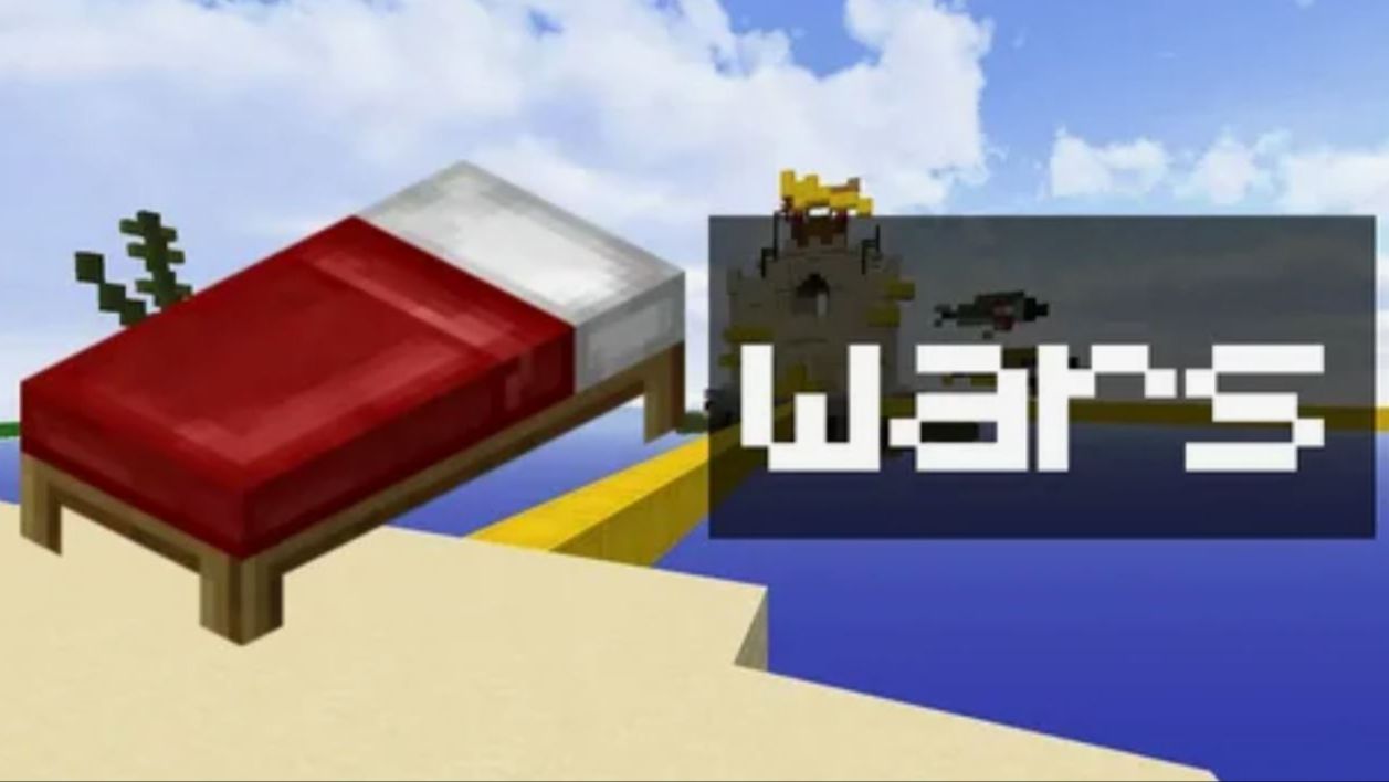 бед варс в minecraft!