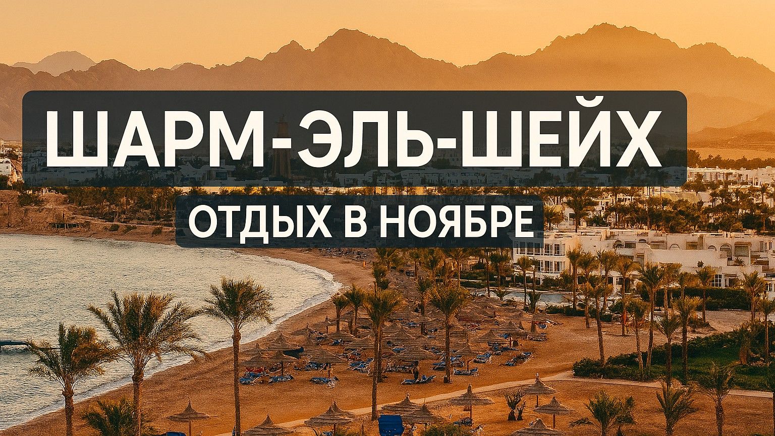 Отпуск в Египте: Шарм-эль-Шейх, Sheraton, ноябрьская магия и подводные приключения