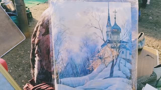 Барахолка в Новоподрезково:атмосфера,вещи и незабываемые собеседники