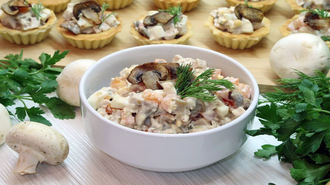 Салат Грибное лукошко: простой рецепт для всей семьи!