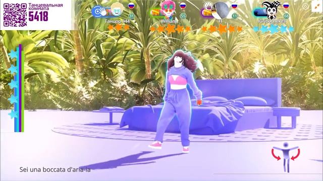 just dance 2023 farfalle end song