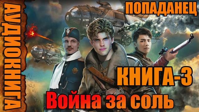Война за соль Книга-3 Аудиокнига #аудиокнига #аудиокниги #попаданец #попаданцы