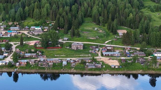 ПОСЁЛОК НАБЕРЕЖНЫЙ НА РЕКЕ ВИШЕРА