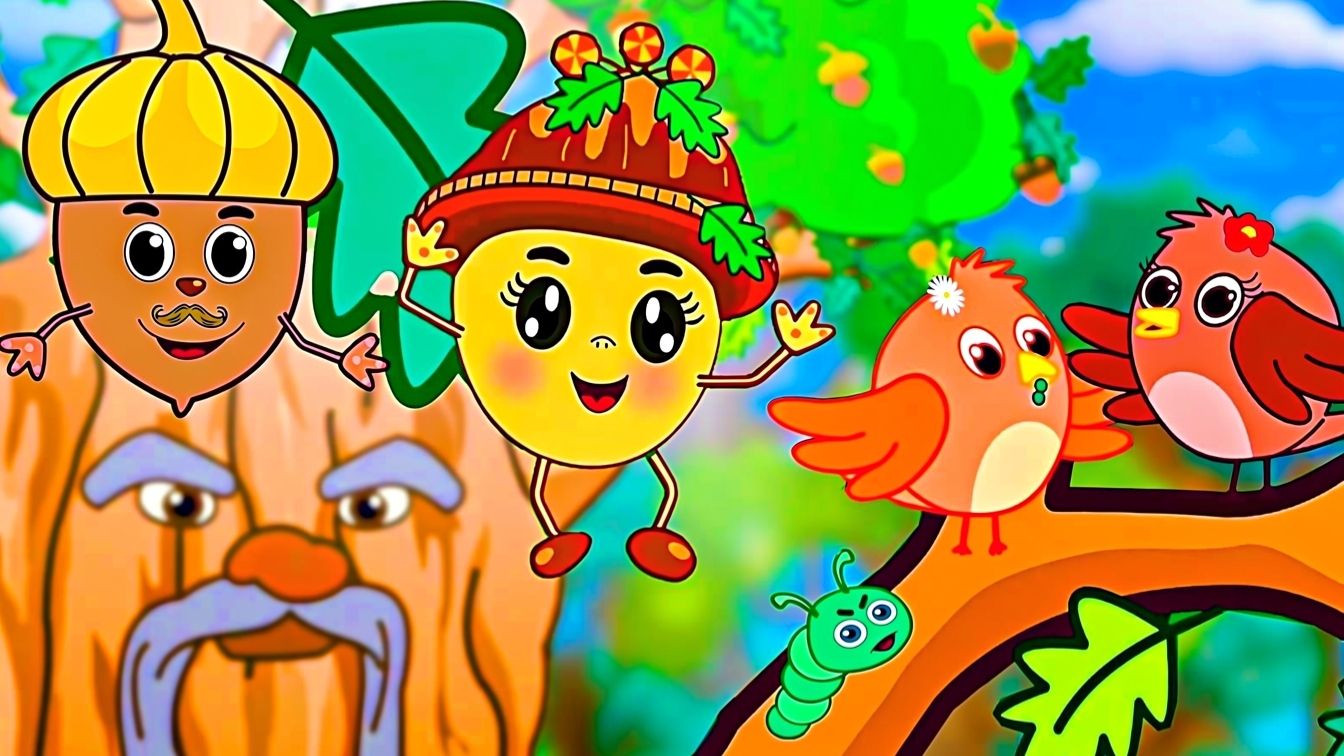 Сказка  Мультики  для малышей Приключения маленького желудя 1 часть #сказка