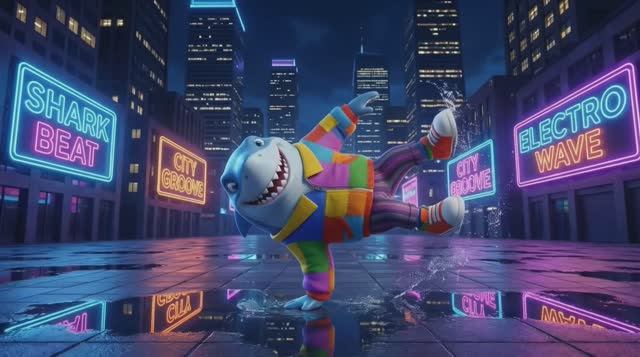 ТАНЕЦ АКУЛЫ тралалейло тралала - Веселый детский танец - Развивающий мультик для детей, акула детям