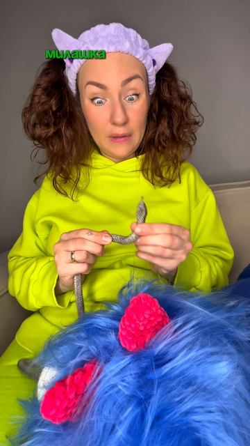 КОГДА РЕШИЛА ПРИЧЕСАТЬ МОНСТРИКА🤣