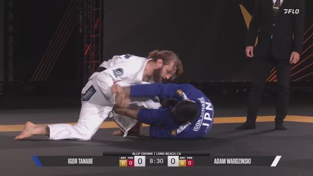 4F Adam Wardzinski vs. Igor Tanabe - Heavyweight IBJJF  Crown