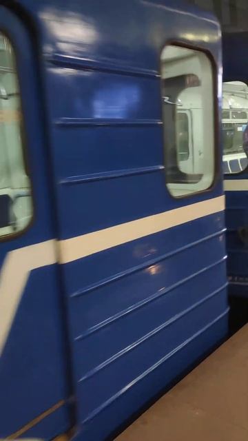 81-717/714 Номерной на станции "Стрелка" (Нижний Новгород)