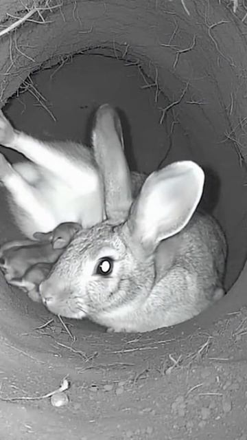 #shorts  Лиса пробралась в нору