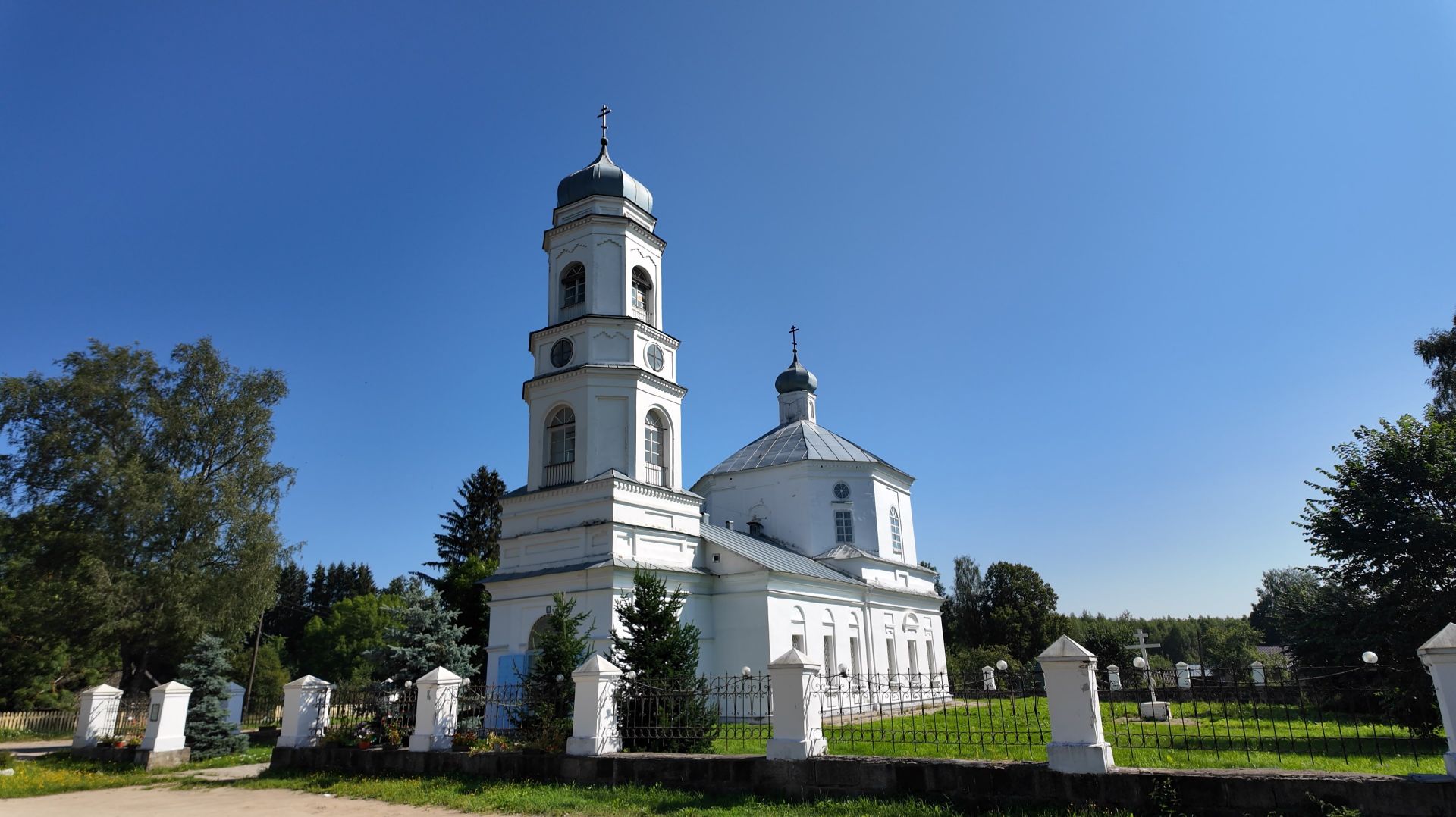 Церковь Иконы Божией Матери Казанская и Николая Чудотворца в Рашкине