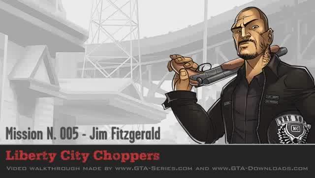 GTA： The Lost and Damned - Mission #5 - Liberty City Choppers