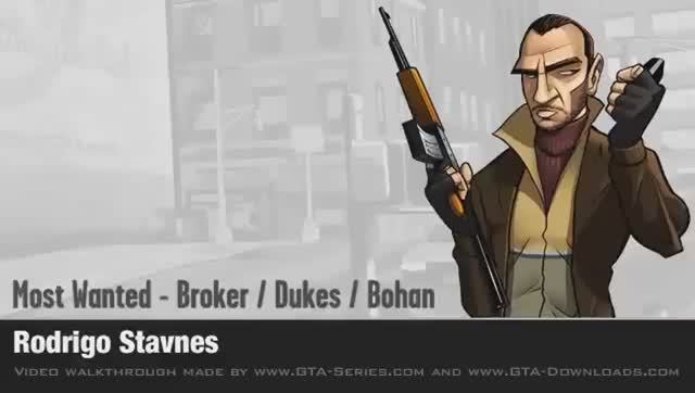GTA 4 - Most Wanted - Rodrigo Stavnes