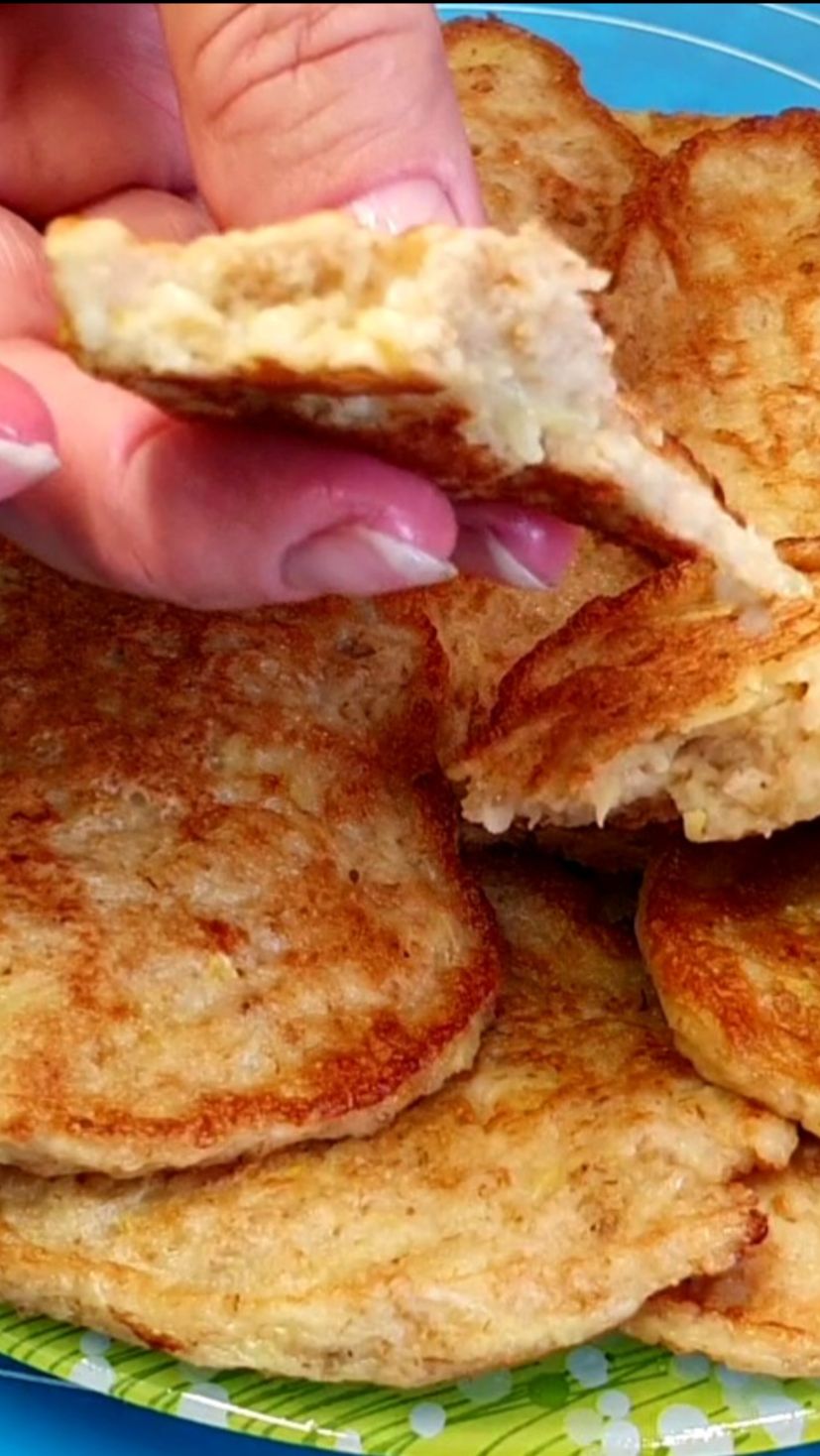 Оладьи с кабачками Без муки