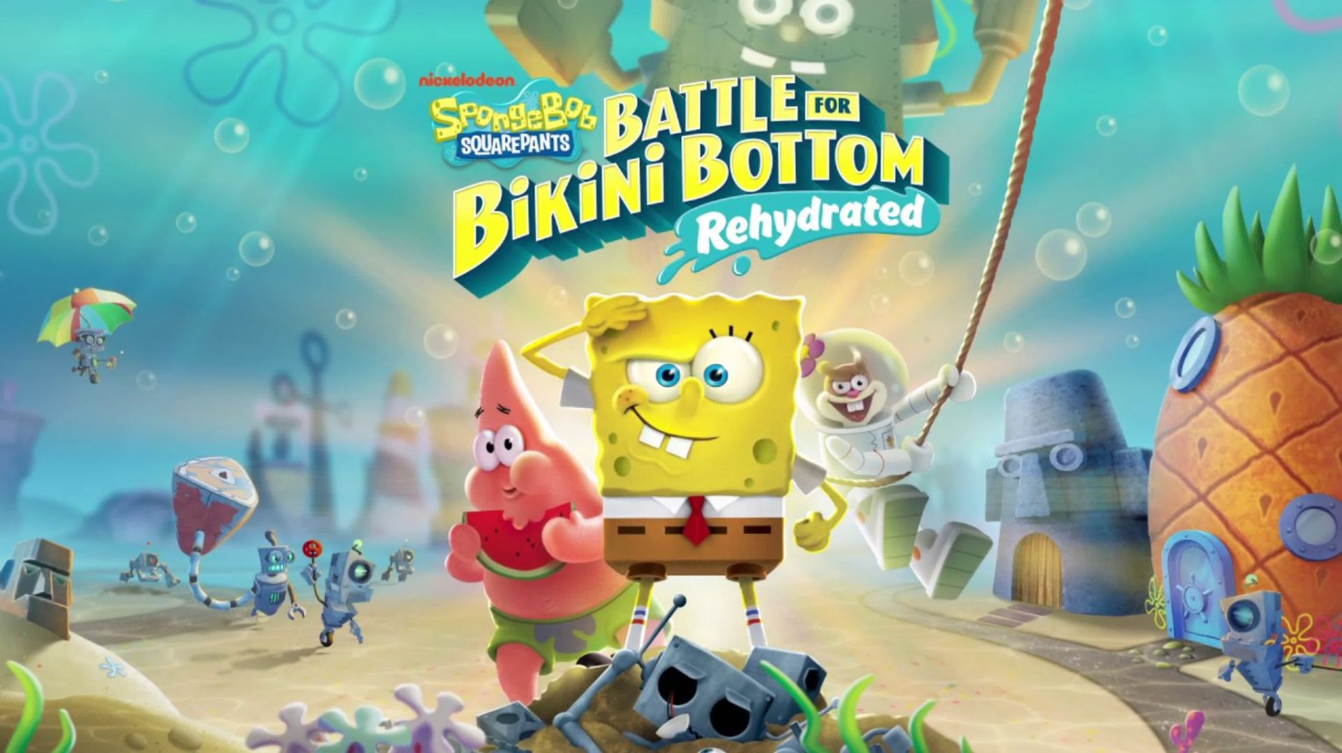 Прохождение SpongeBob SquarePants Battle for Bikini Bottom – Rehydrated #4