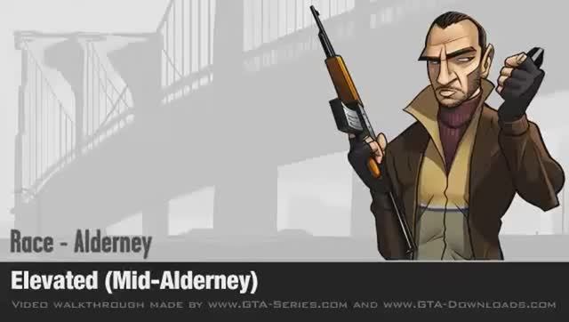 GTA 4 - Race - Elevated (Mid-Alderney)