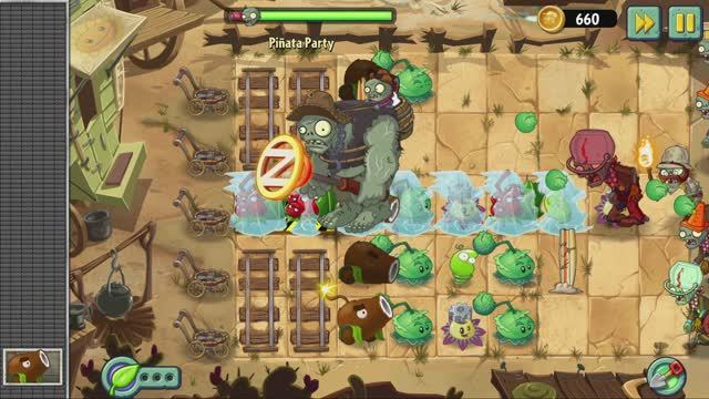 Plants vs Zombies 2 Alternate UniverZ HE Выигрываем бой!