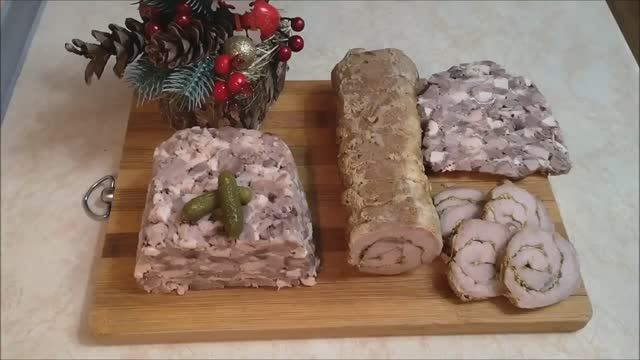 Мясные блюда на праздничный стол. МЯСНОЙ РУЛЕТ в духовке.ЗЕЛЬЦ В ДОМАШНИХ УСЛОВИЯХ