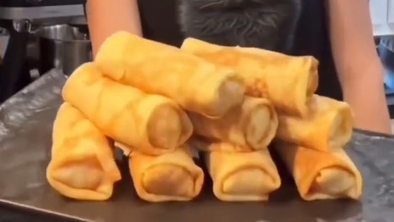 Самые вкусные БЛИНЧИКИ на Ряженке...🥞🍶😋 Рецепт ⤵️