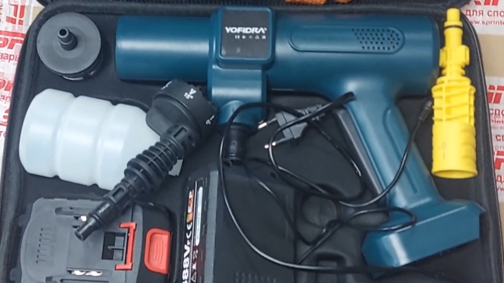 Год пользования YOFIDRA Аккумуляторная мойка высокого давления