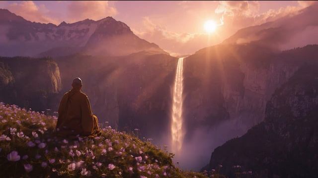 Рассвет спокойствия - Эфирная музыка Тибета для исцеления, фоновая музыка для отдыха и расслабления