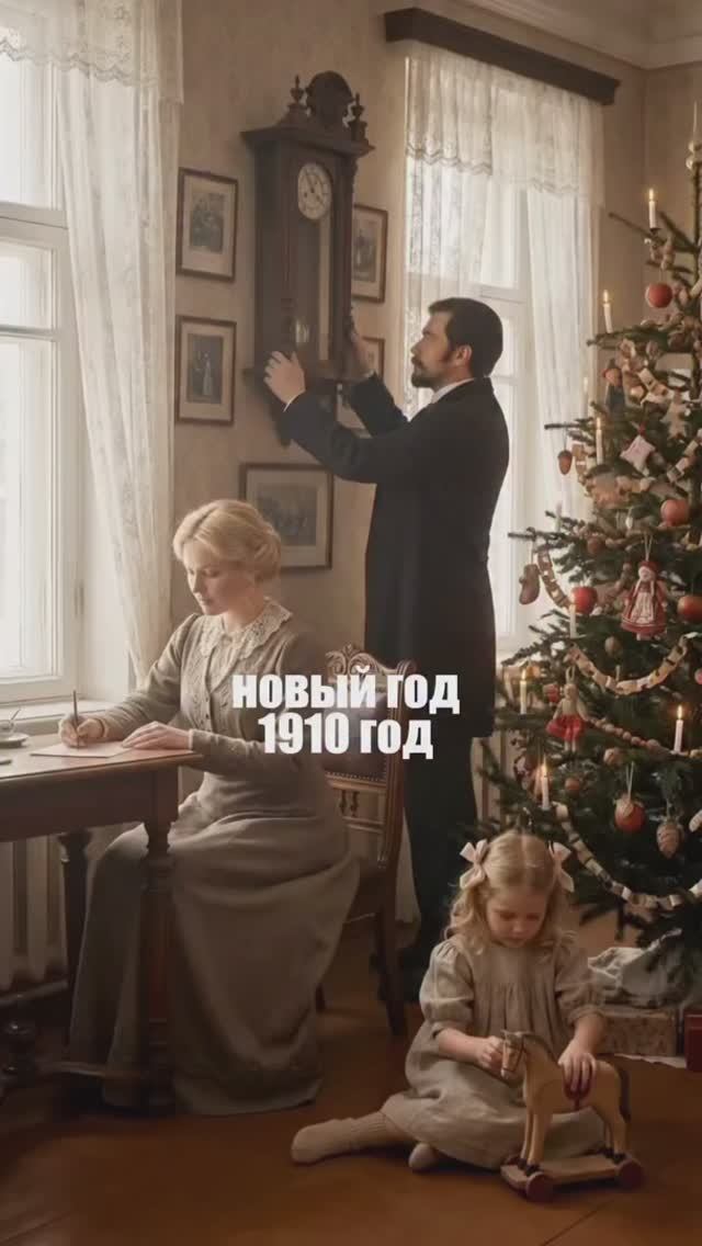Новый год 1910 - 2050 гг