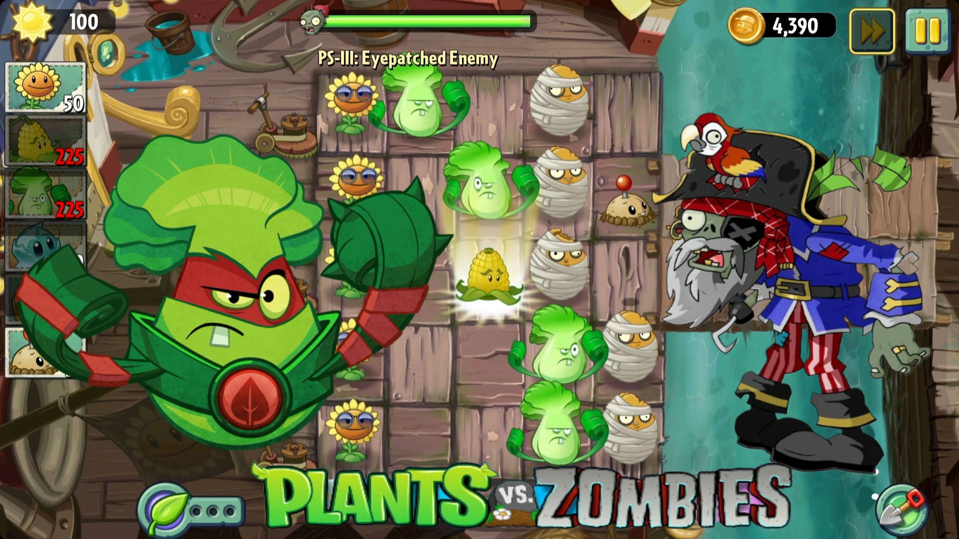 ПВЗ _pvz Пираты 😱100 дней в Пиратских Морях в Plants VS Zombies 2! ПВЗ, Прохождение!