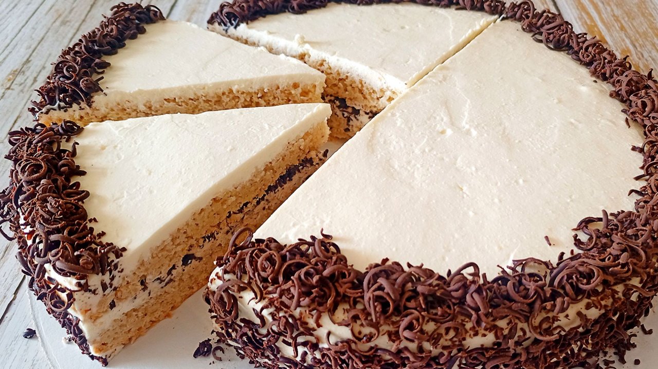 Творожный кето Торт с шоколадом без сахара, без глютена!