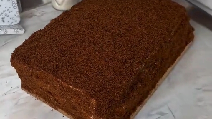 Огромный МЕДОВИК за 15 минут...🍰🍯😋    Рецепт ⤵️