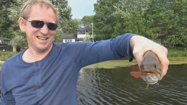 На рыбалку на озеро Симка в Канаде !