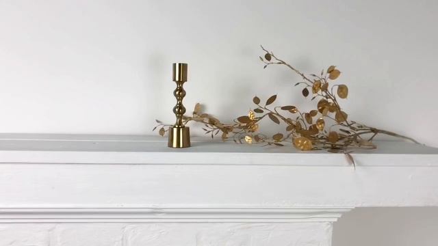 Металлический подсвечник на 1 свечу БРИАН, 16 см, A98016550