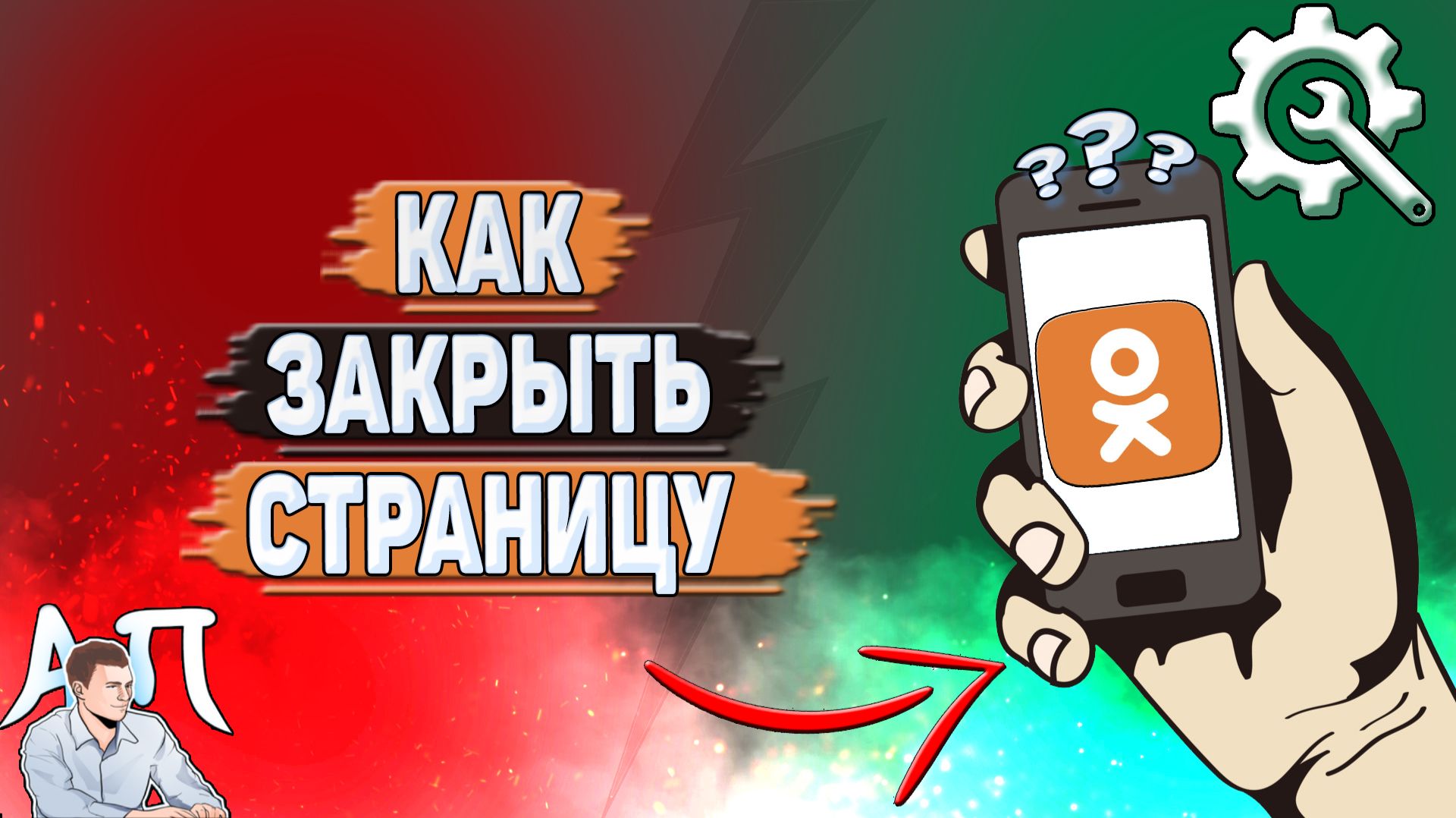 Как закрыть страницу в Одноклассниках?