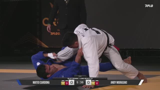 4F Mateo Cardona vs Andy Murasaki  - Middleweight IBJJF  Crown 2025