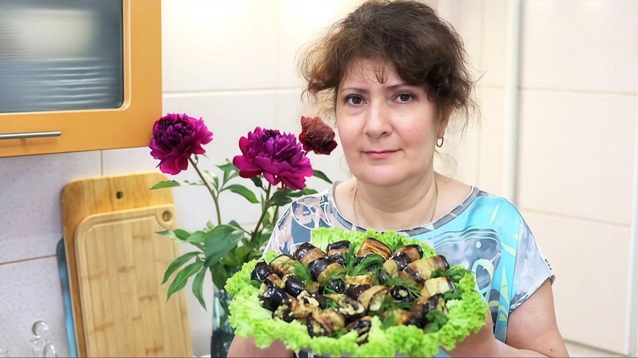 На Новый Год❗❗❗🍆РУЛЕТИКИ ИЗ БАКЛАЖАНОВ !ДВЕ НАЧИНКИ ЗА 5 МИНУТ