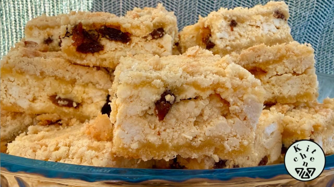 Творожный Песочный Пирог как в Детстве (Пошаговый рецепт)