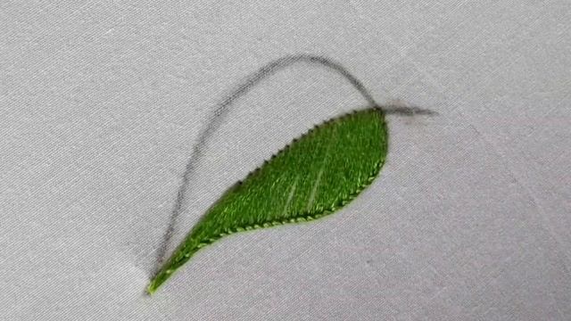 Реалистичный листик 🍃