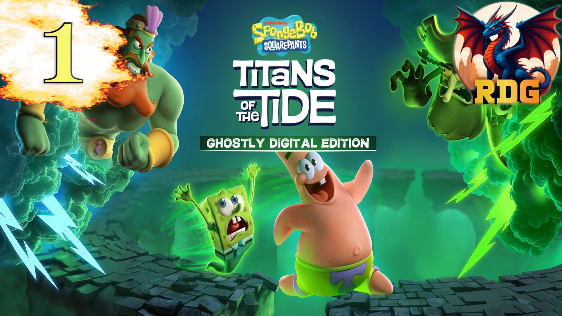 SpongeBob SquarePants: Titans of the Tide Прохождение #1