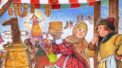 СКАЗКА  " МАСЛЕНИЦА "