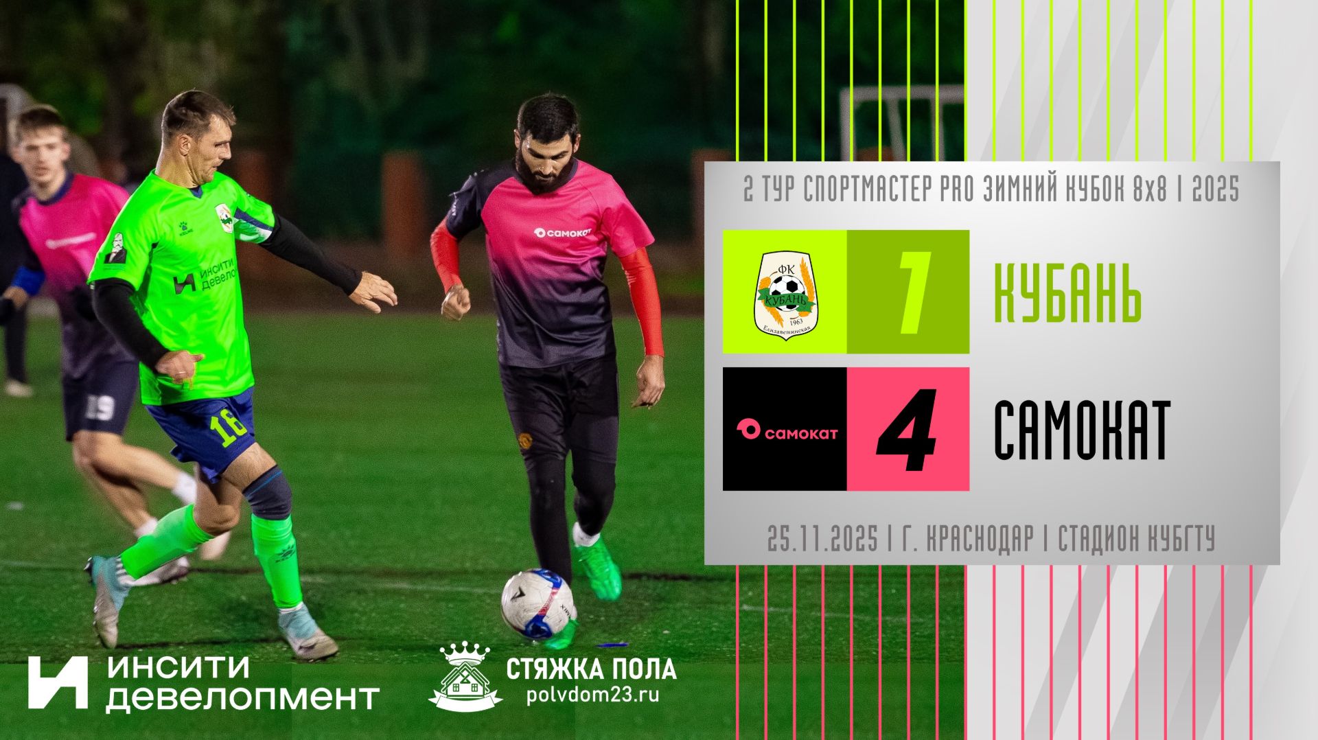 Кубань - Самокат | 25.11.2025