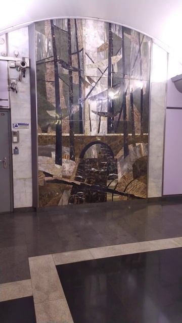 станция метро Волковская, Фиолетовая (Фрунзенско-Приморская ) Линия, Ленинград (С-Пбург) Фрагмент 2