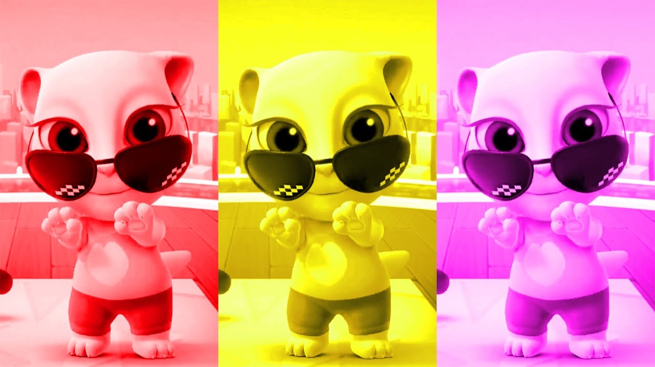 Танцующий ТОМ или говорящий Том. Смешные видео с котом и детьми