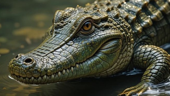 Животный мир: Крокодилы.