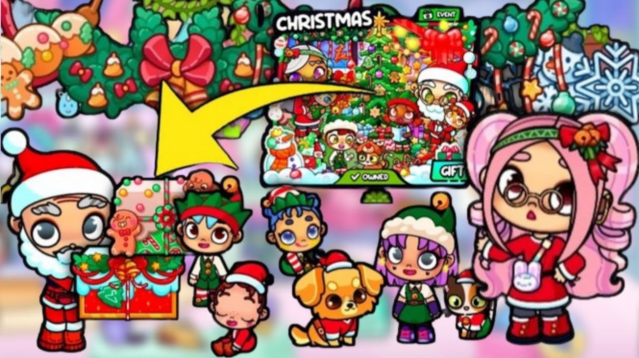 AVATAR WORLD Новогодние подарки АВАТАР ВОРЛД