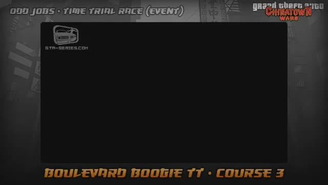 GTA Chinatown Wars - Walkthrough - Time Trial Race - Boulevard Boogie TT - Course #3