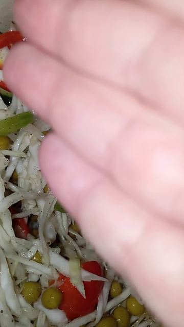 Овощной салат.